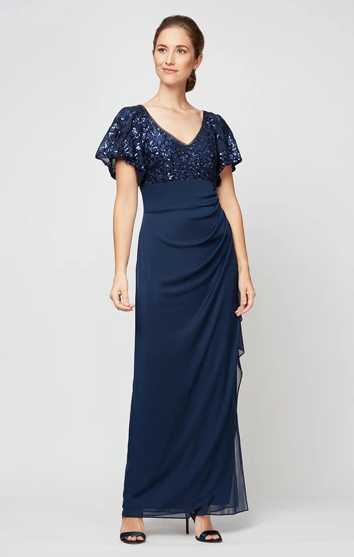 Empire Waist with Sequin Bodice