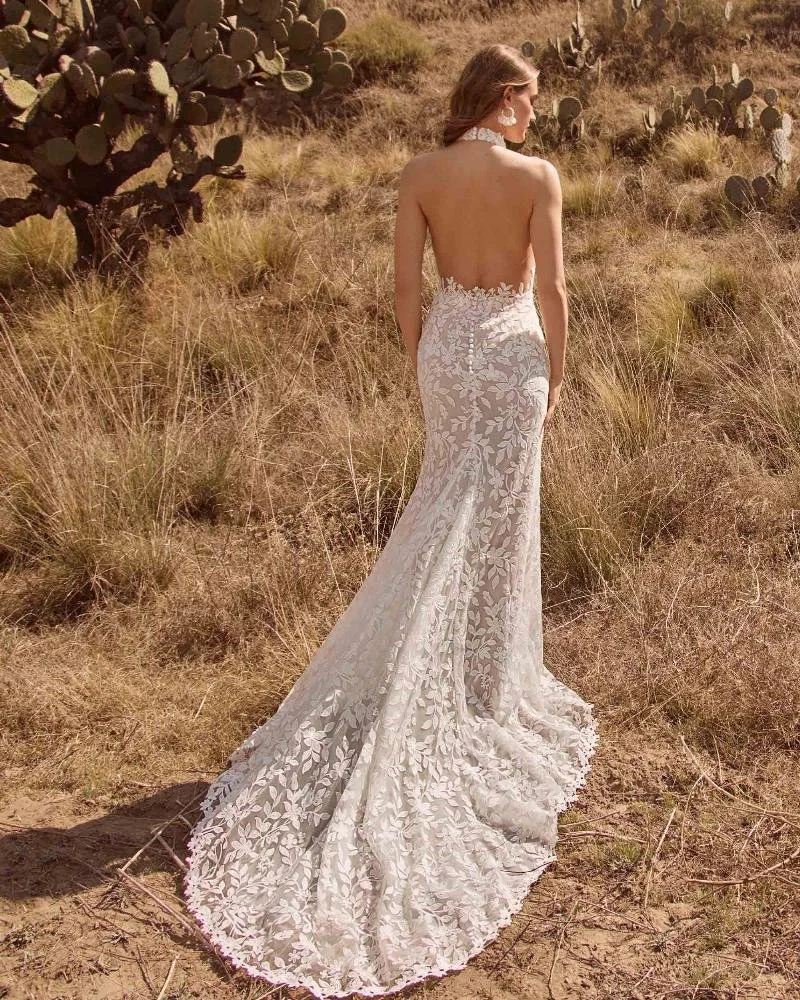 LP2551-Rain-Floral Lace Halter Wedding Dress with Open Back 3.jpg