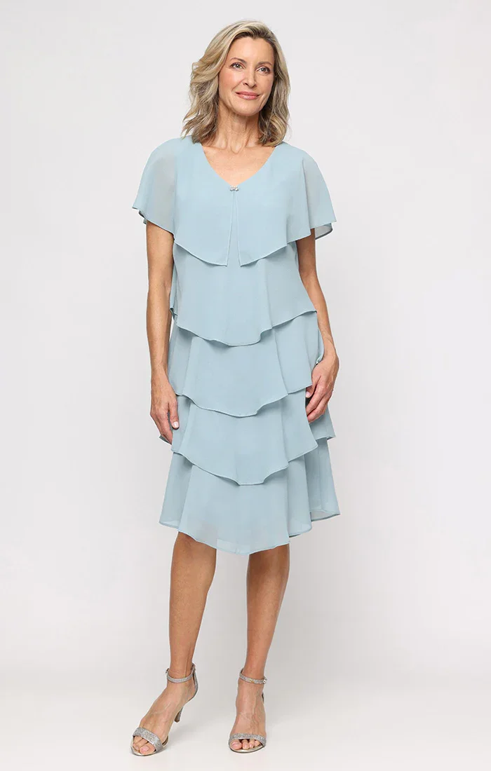 Tiered Cocktail Dress