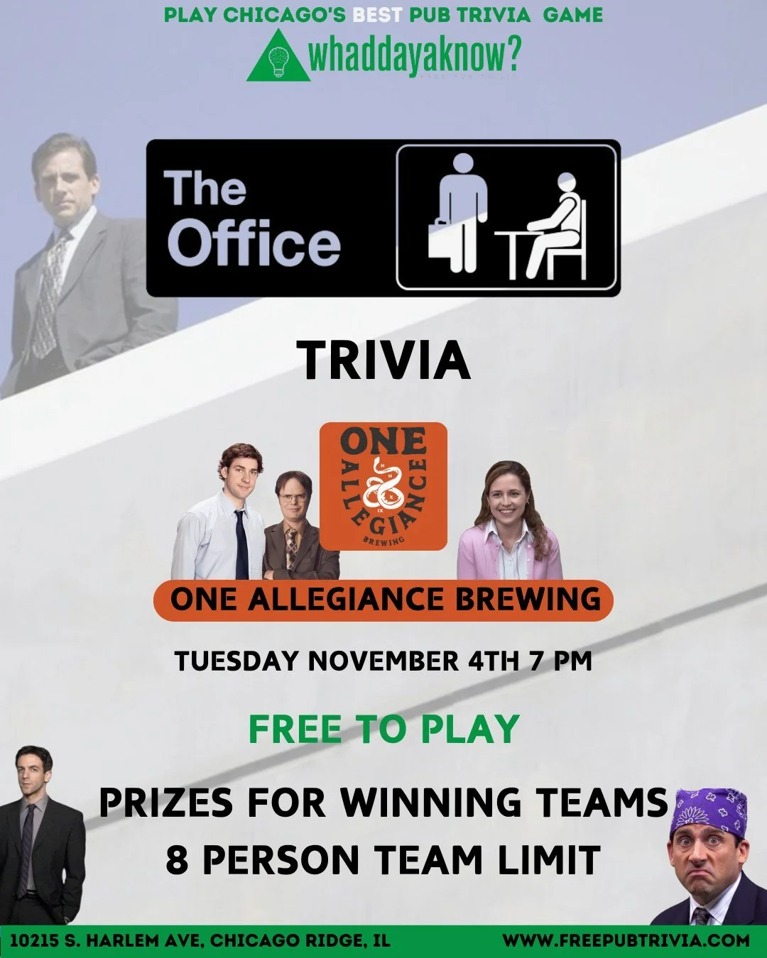 Trivia Tuesday is back! 🧠
Tonight we’re covering everything under the sun with general knowledge and next week we dive into The Office Trivia!
You bring the brains, we’ll bring the beer. 🍻