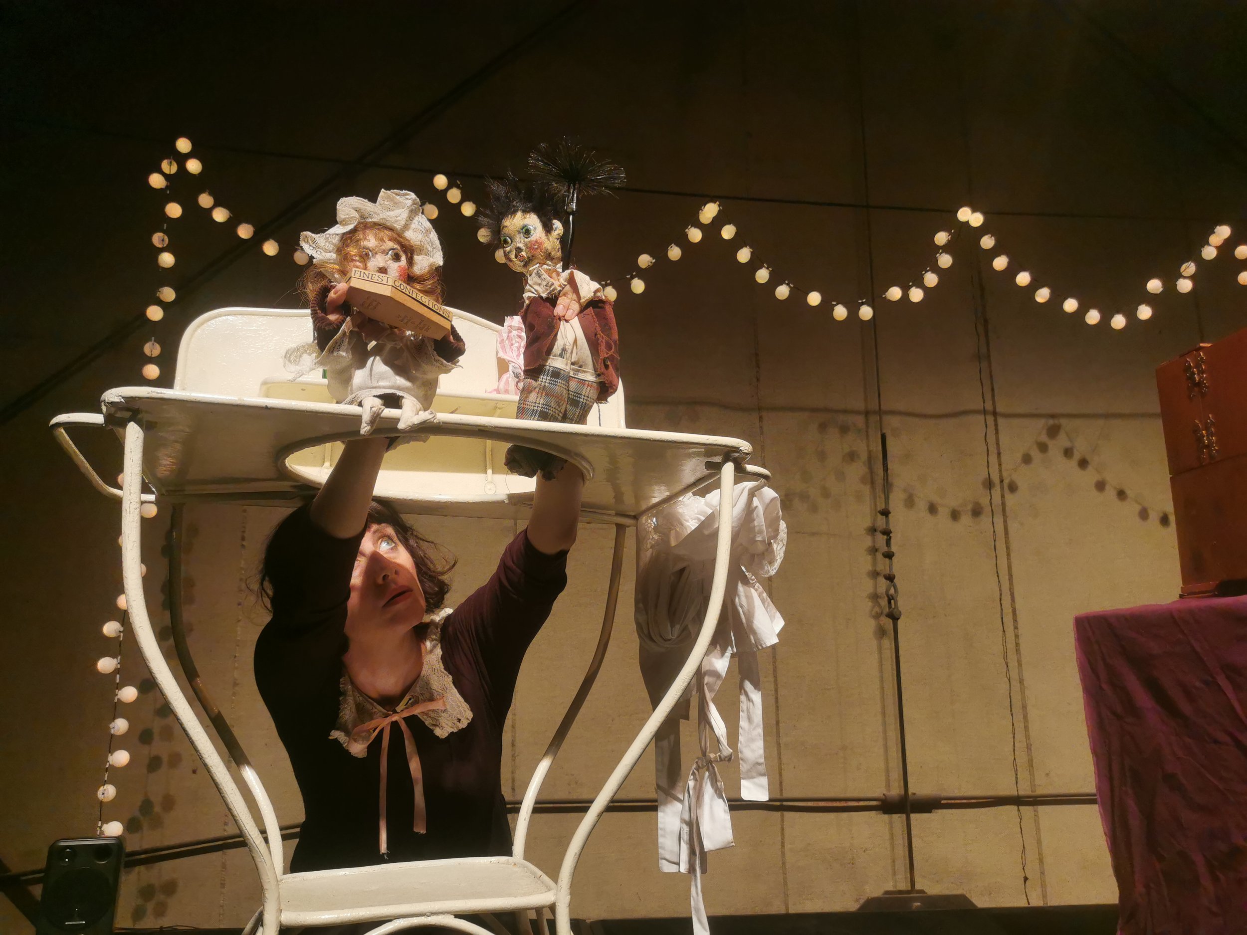 Daisy Jordan & Ulysses Black - Sorrowful Tale of Sleeping Sidney puppet show