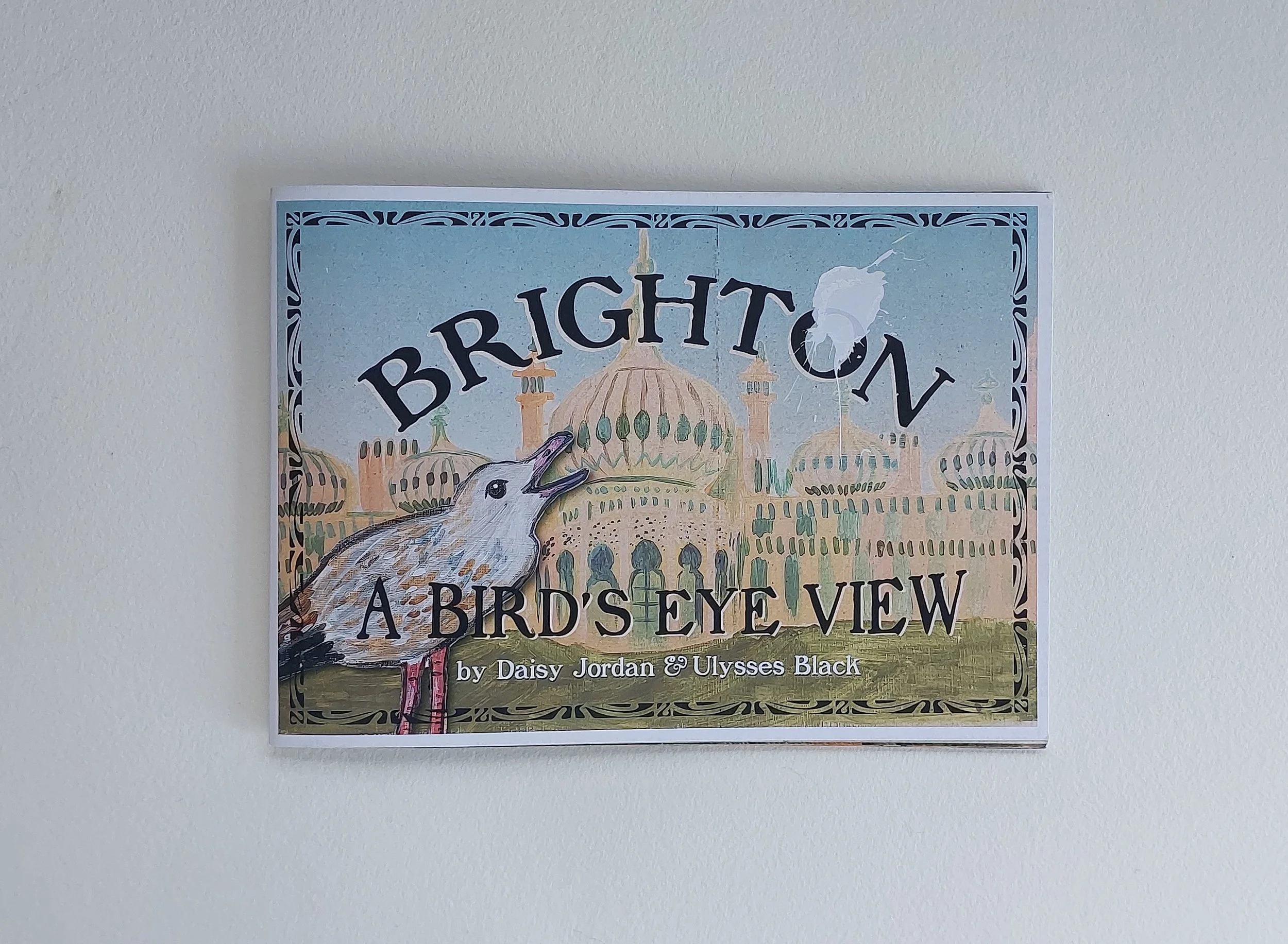 A Bird's Eye View of Brighton - fully illustrated zine from a seagull's perspective