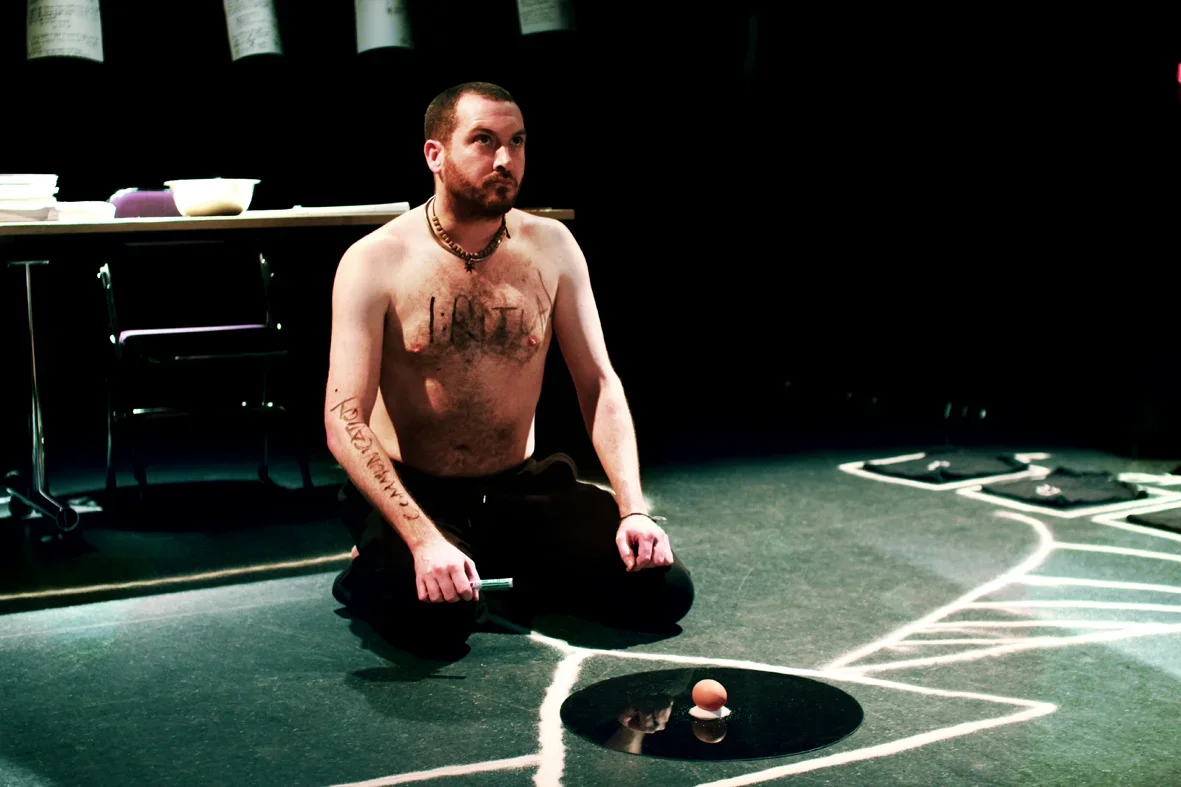 Ulysses Black - performance art/ ritual, evoking ritual itself