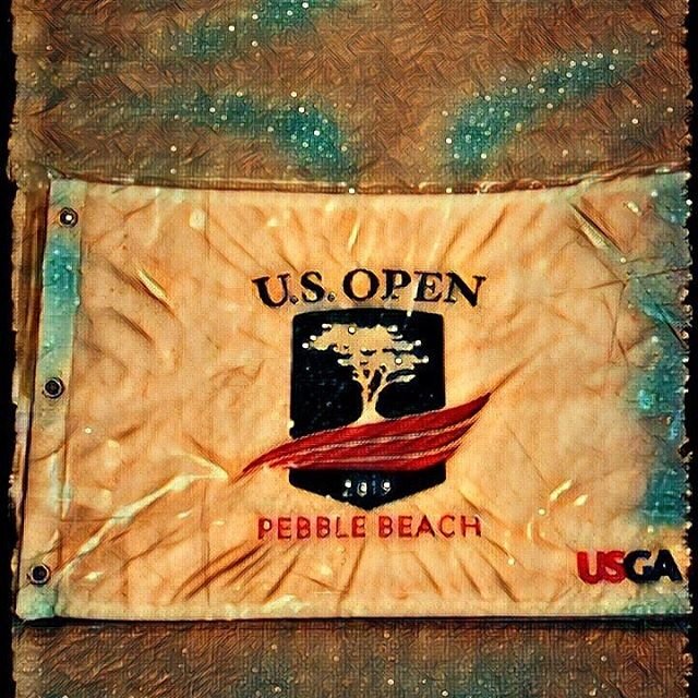 #CONTEST #GIVEAWAY This weekend would have been the @usopengolf at @wingedfootgolfclub. We will still make it interesting for you though by giving away this authentic @usga flag from last year&rsquo;s @usopengolf at @pebblebeachresorts. Follow ALL th