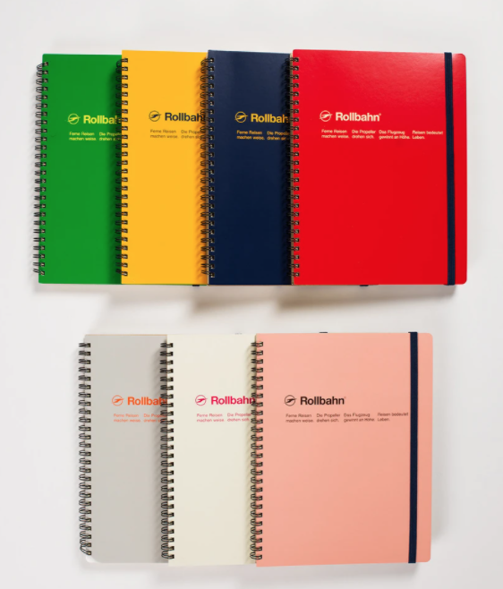 Japanese Rollbahn Notebooks 6 Colors Mr Boddington S Studio Japanese Rollbahn Notebooks 6 Colors Mr Boddington S Studio