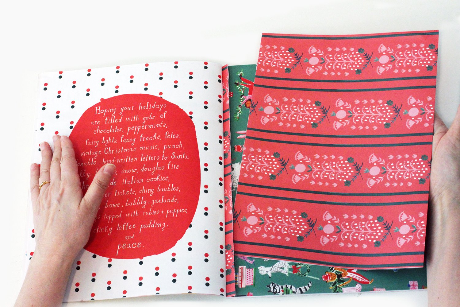 NEW!!! Mr. Boddington's Very Delightful Holiday Wrapping Paper Book — Mr.  Boddington's Studio