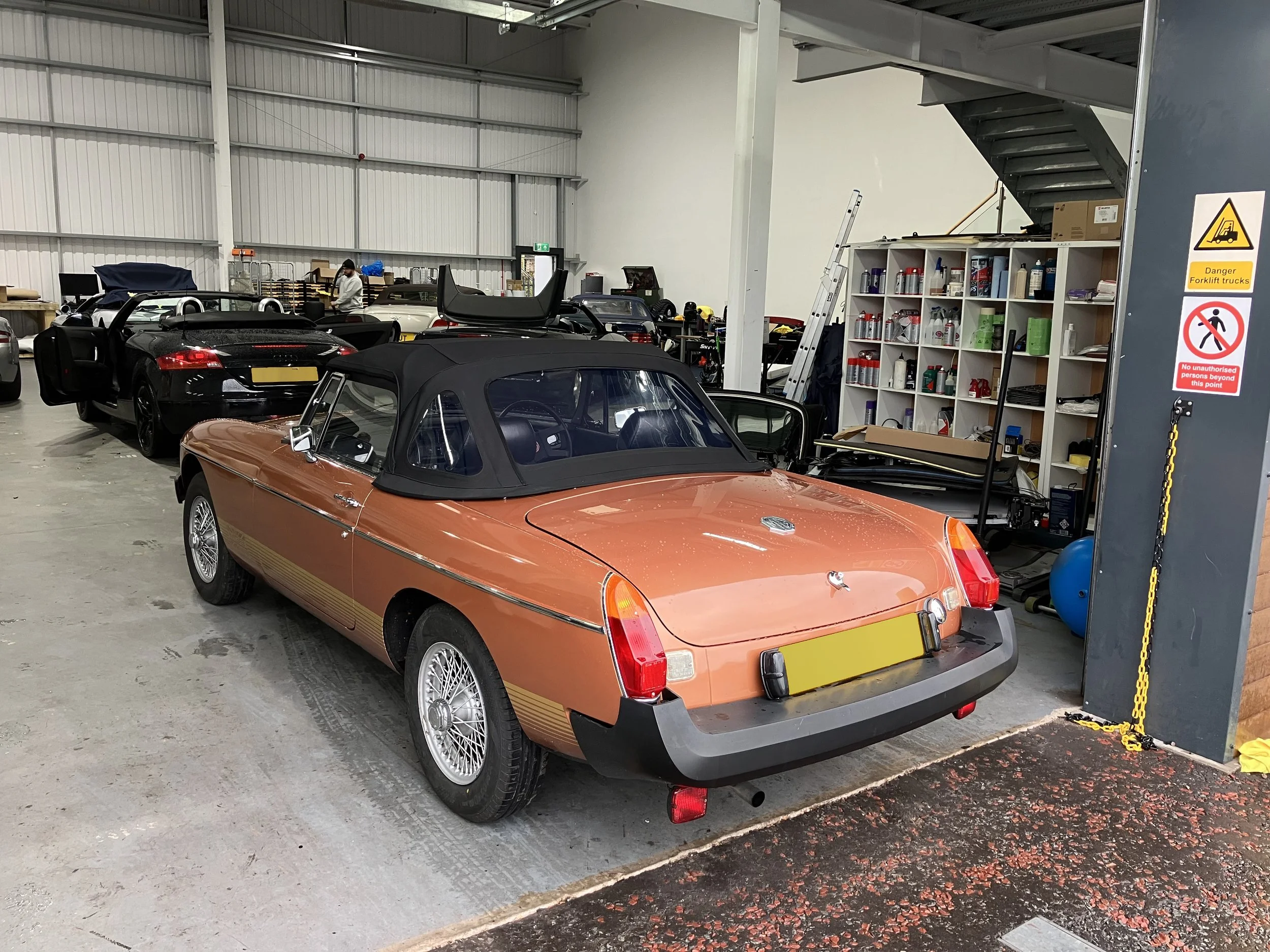 MG MGB Roadster 1962-1980 (Supply & Install)