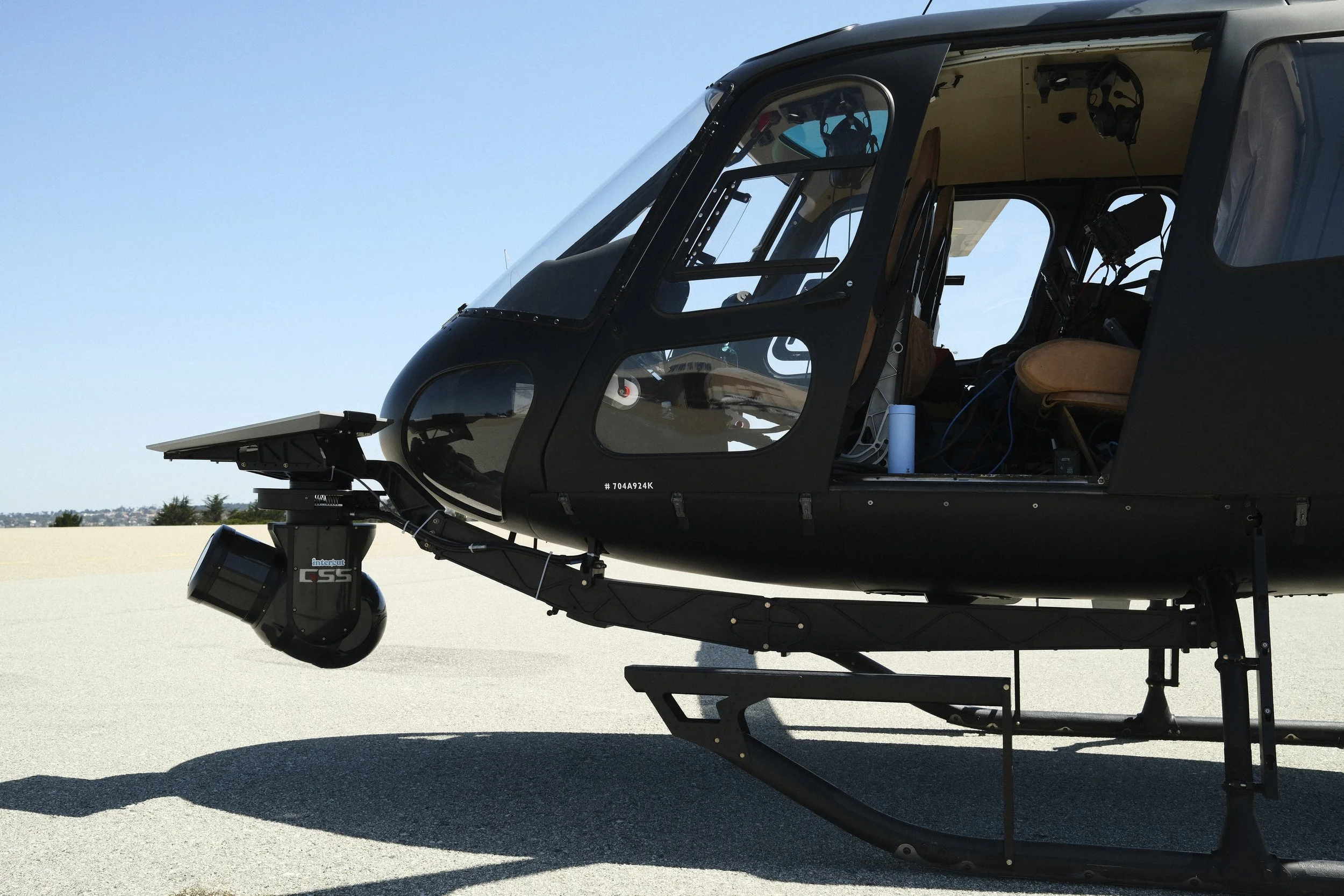 GSS Camera Gimbal mounted to AStar Helicopter