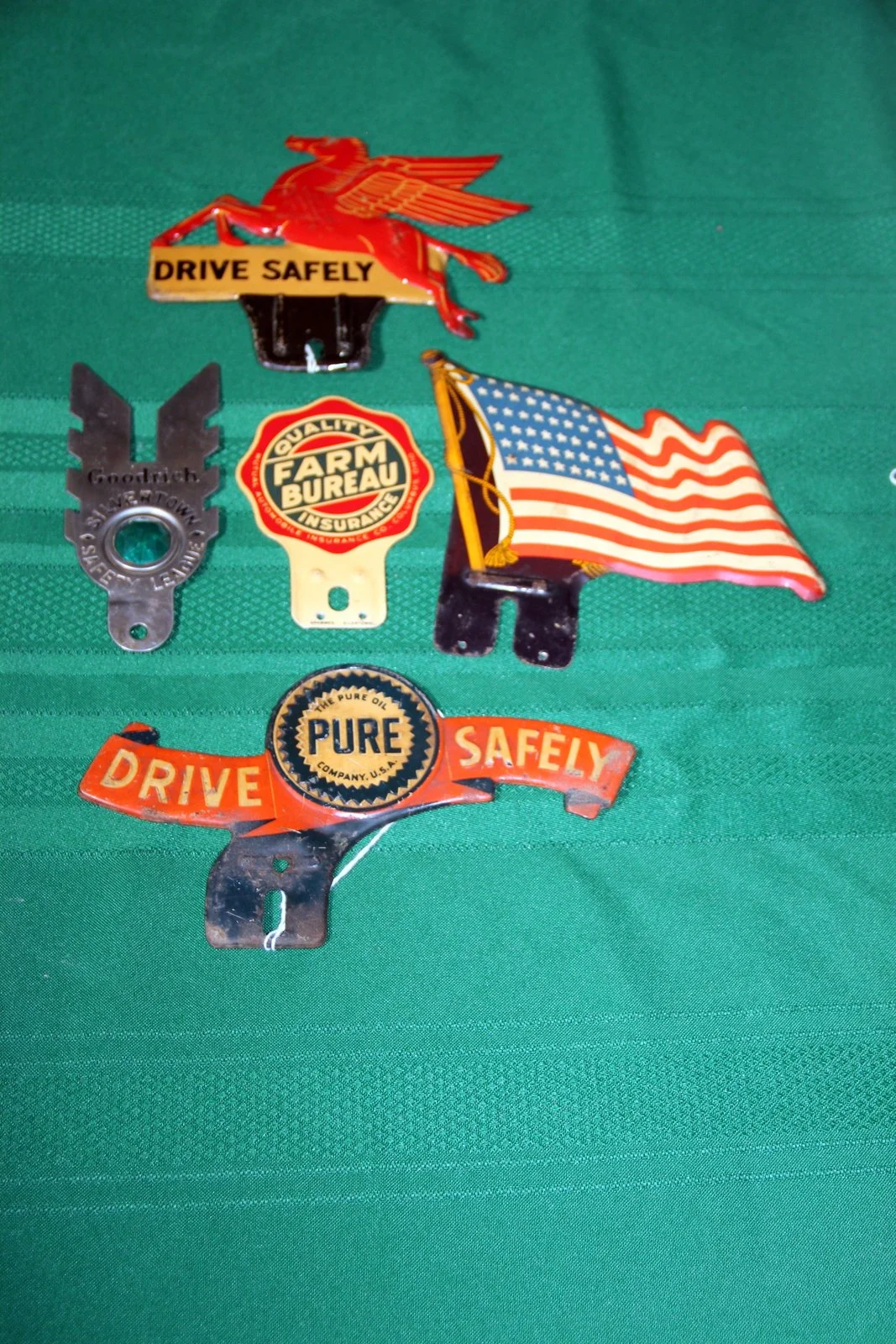 Selection of License Plate Toppers