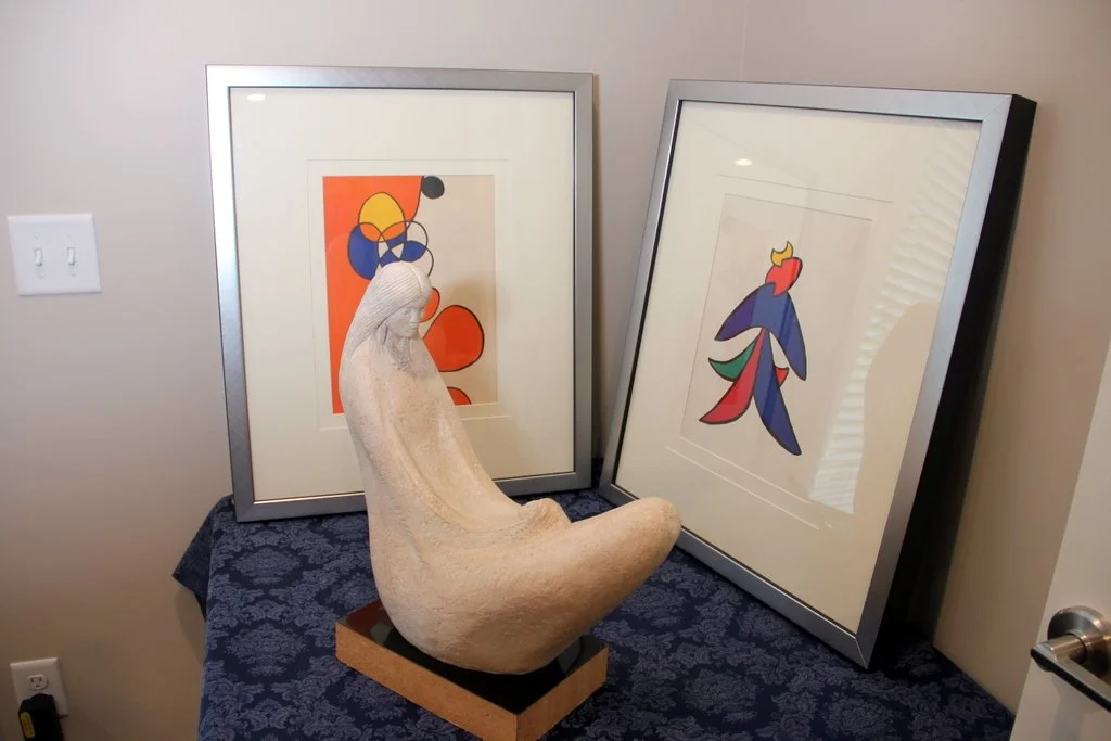 Calder Prints, Terra Cotta Statue