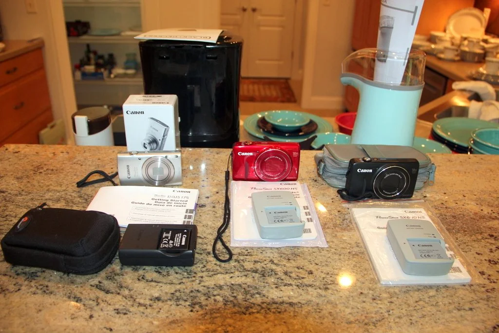 3 Canon Power Shot Cameras
