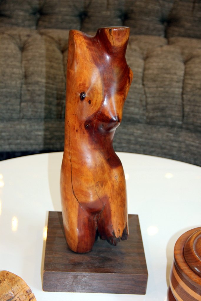 World Renown Dayton Artist Virginia Krause Hess “Dancing Eve” Wooden Sculpture 