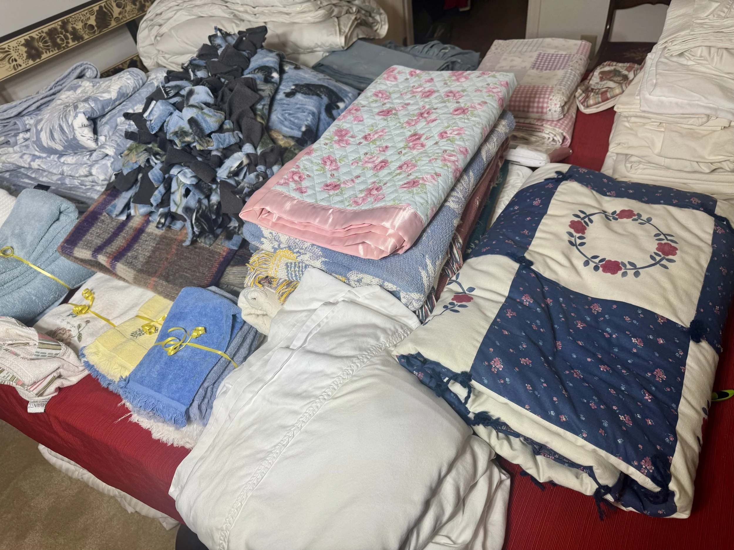 various linens
