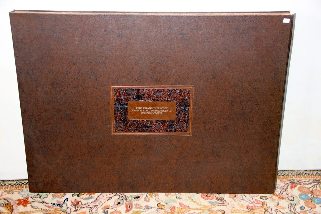 Franklin Mint Gold Medal Portfolio of Western Art