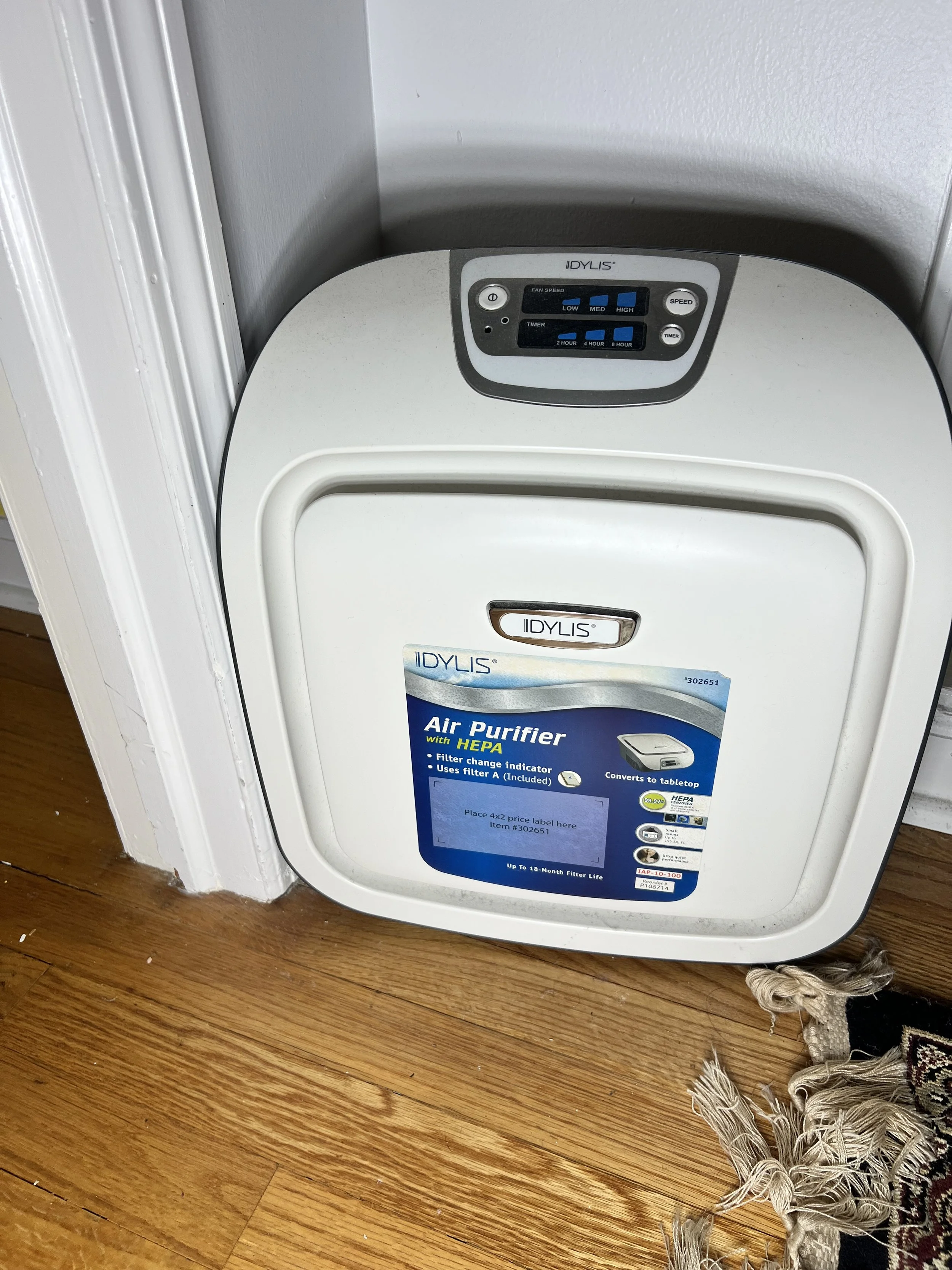 Idylis HEPA room air purifier