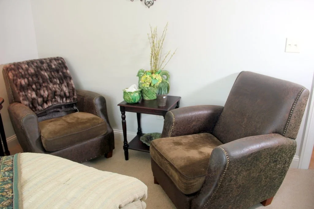 Pair of Distressed Leather Club Chairs
