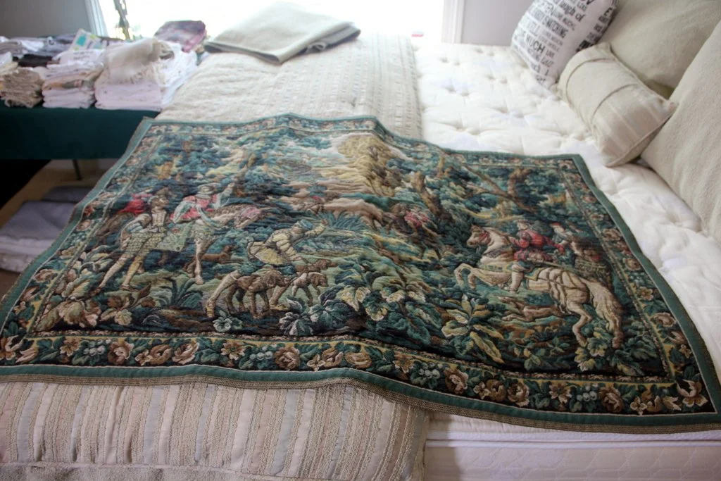“Hawking with Emperor Maxmilian” Belgian Tapestry