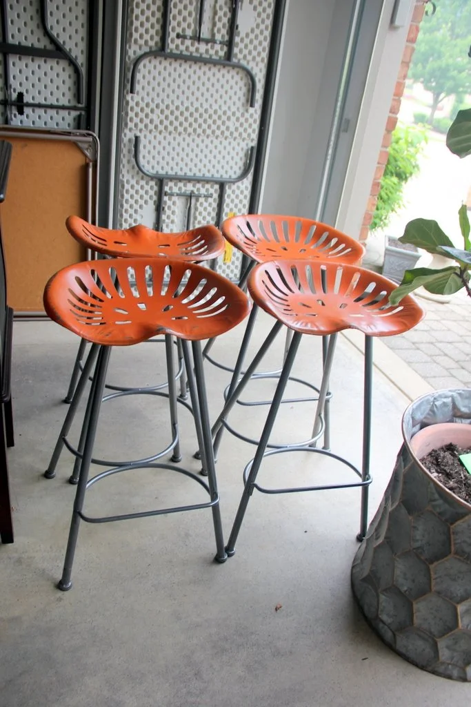 4 Tractor Seat Stools