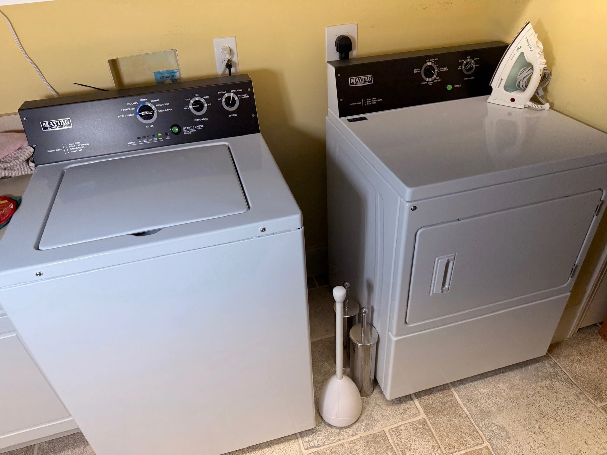 Maytag Commercial Washer and Dryer