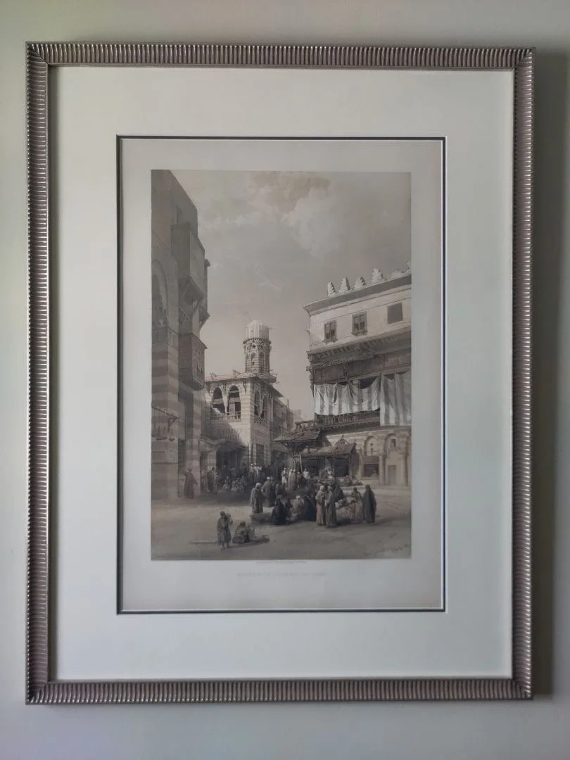 David Roberts 19th-Century First-Edition Folio Lithographs