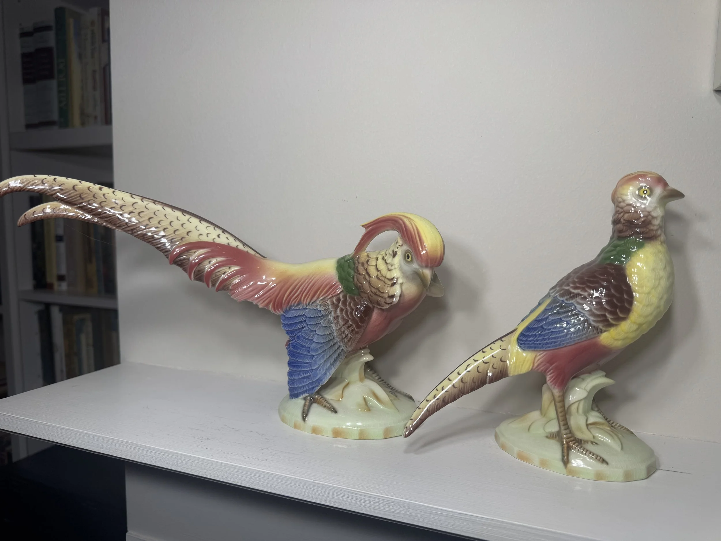 Mantel Pheasants