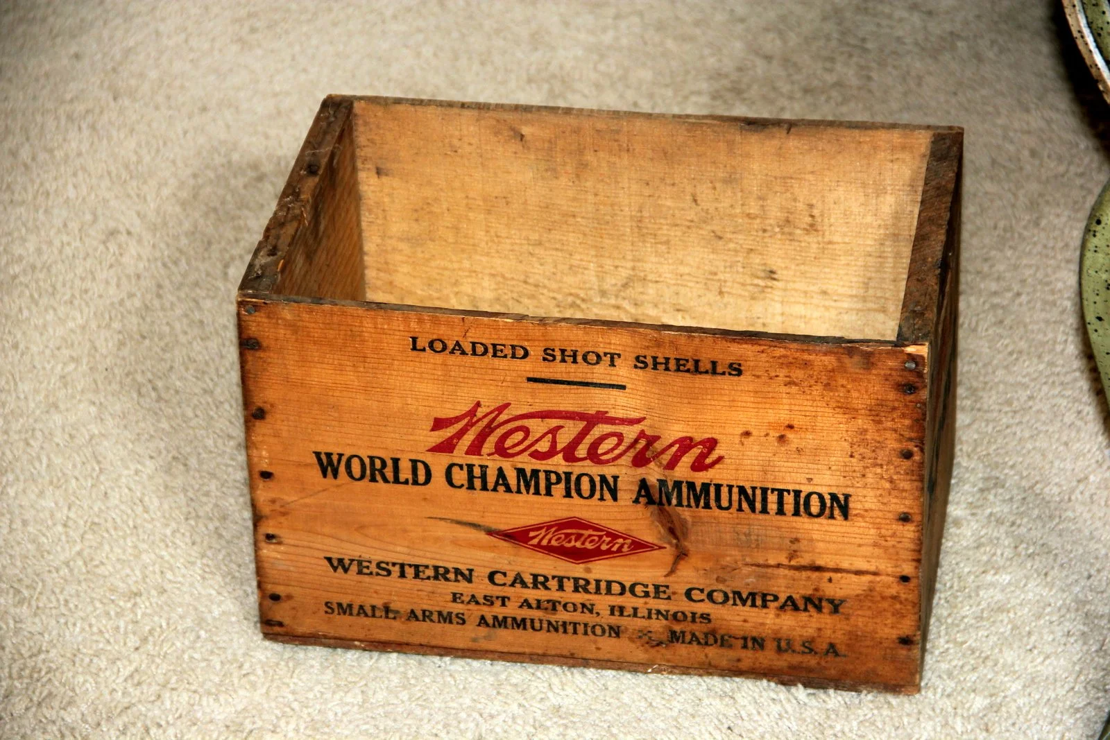 Western Ammo Crate