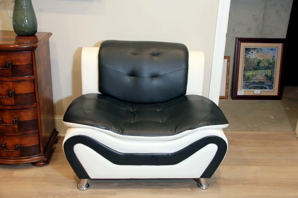 Black & White Contemporary Chair