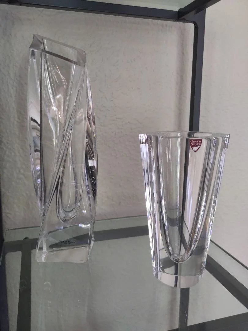 Kosta Boda and Orrefors crystal
