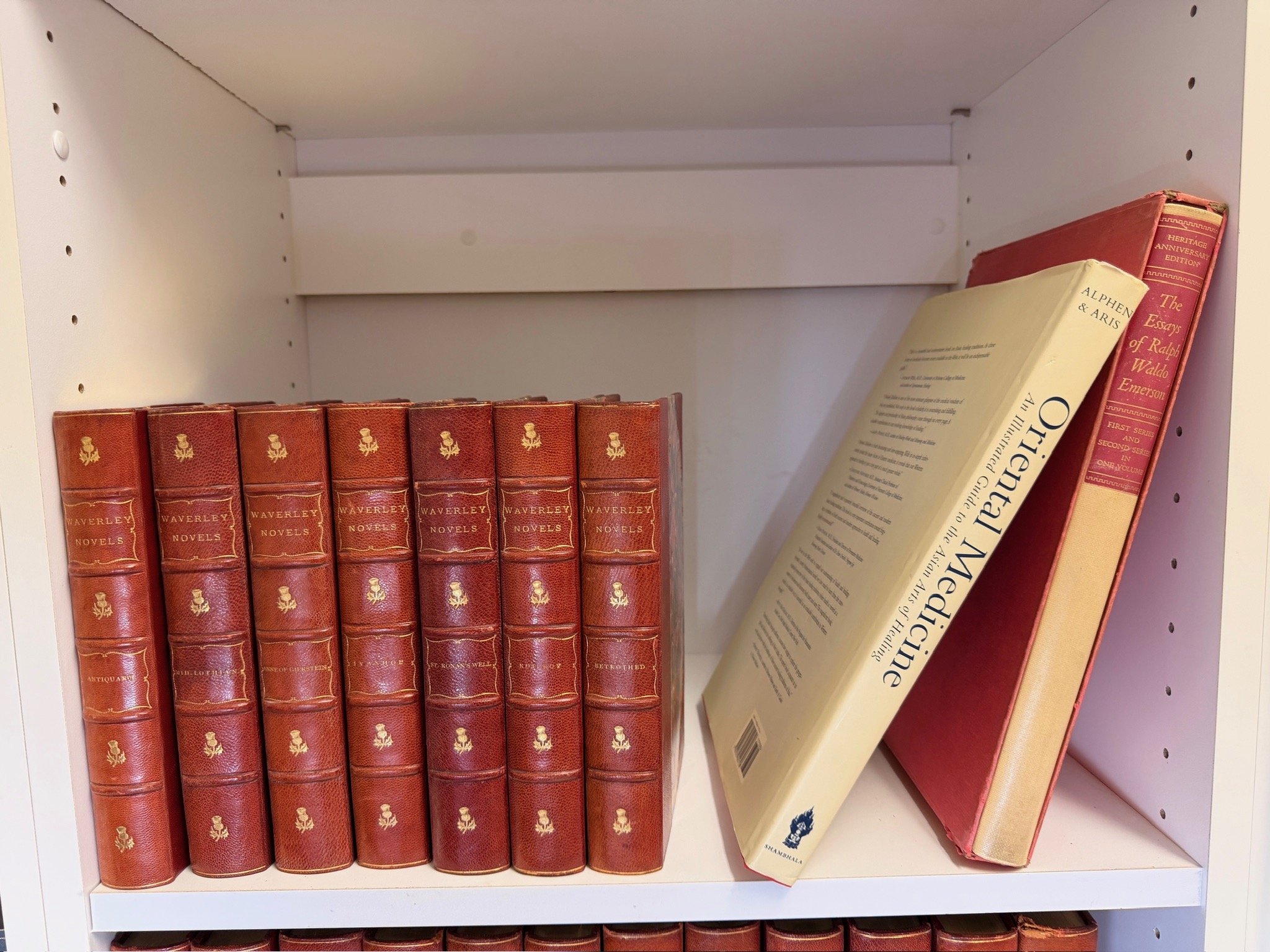Waverley Novels (Leather-bound set)