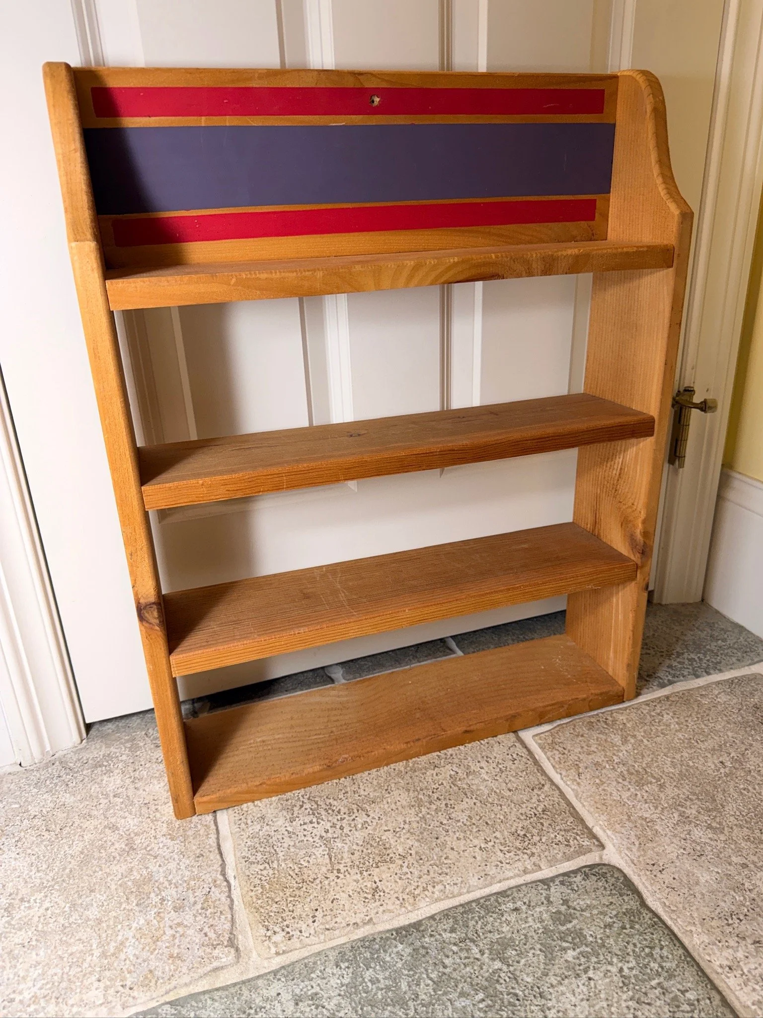 Wooden shelf