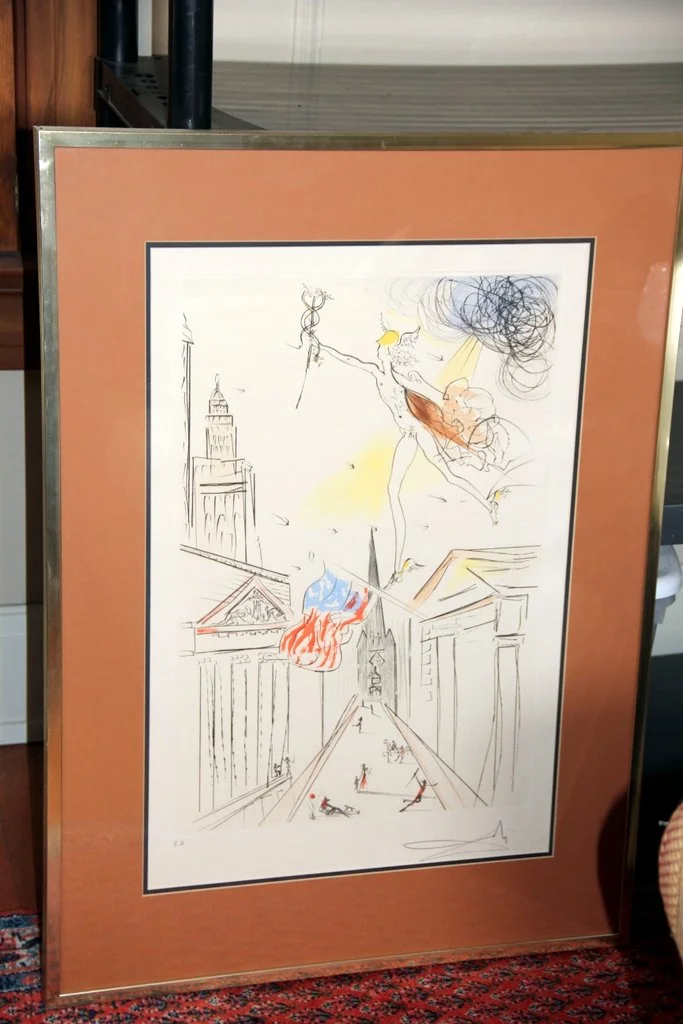Salvador Dali “View of Wall Street”