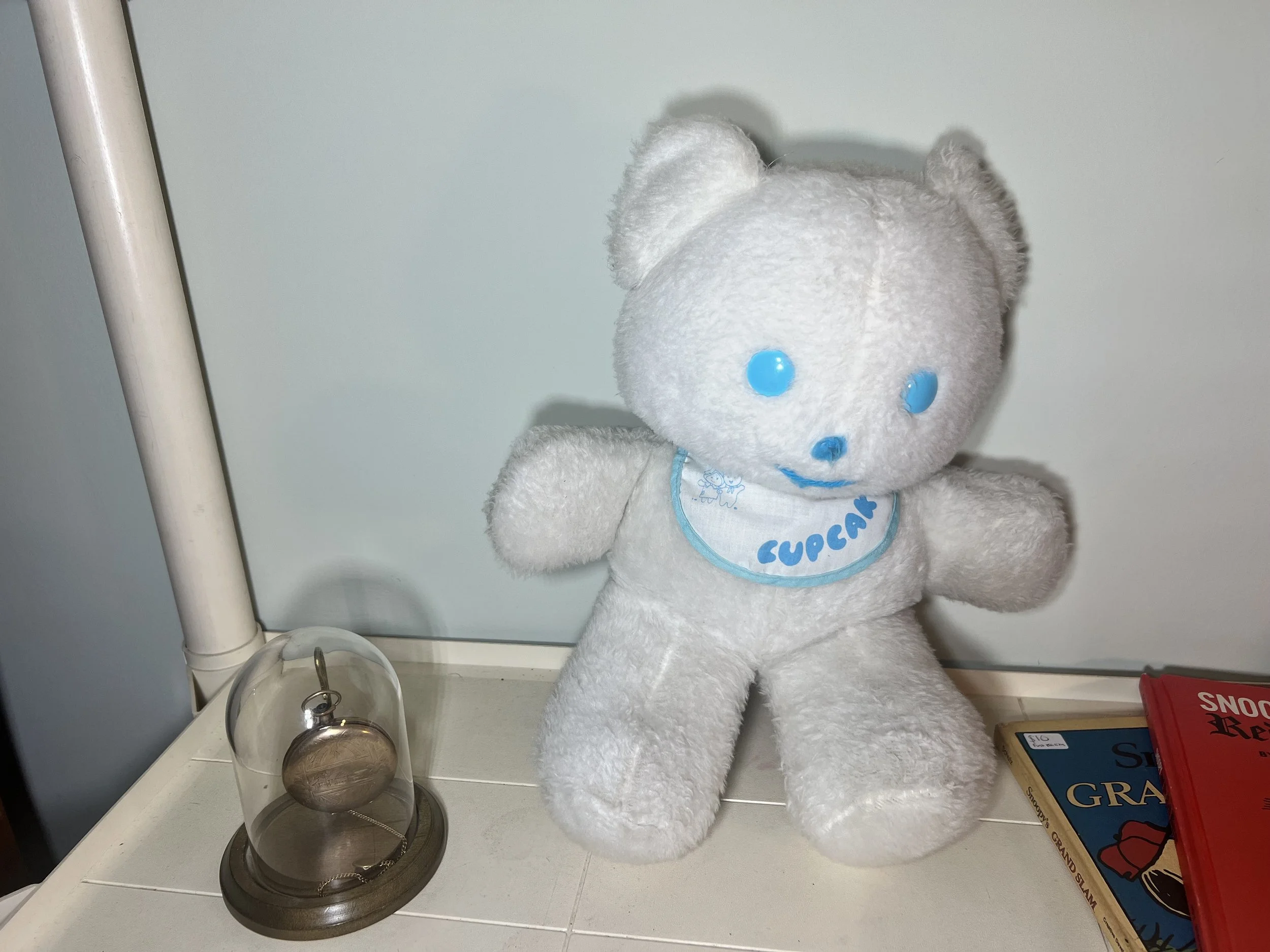 Cupcake vintage bear