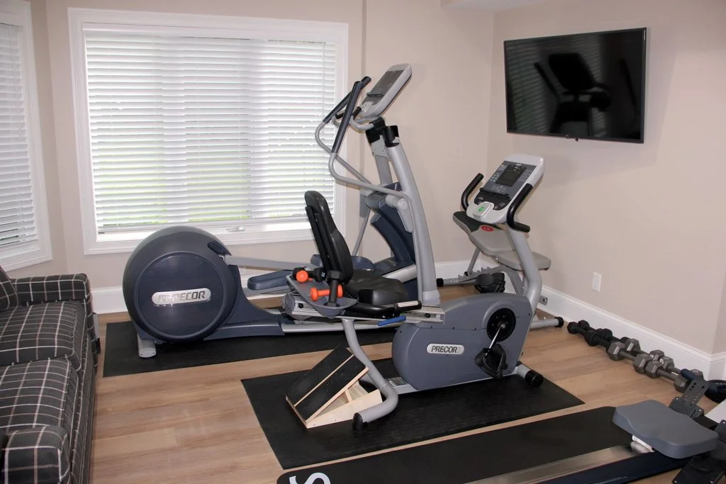 Precor EFX 576i Elliptical, Precor 846i Recumbent Bike