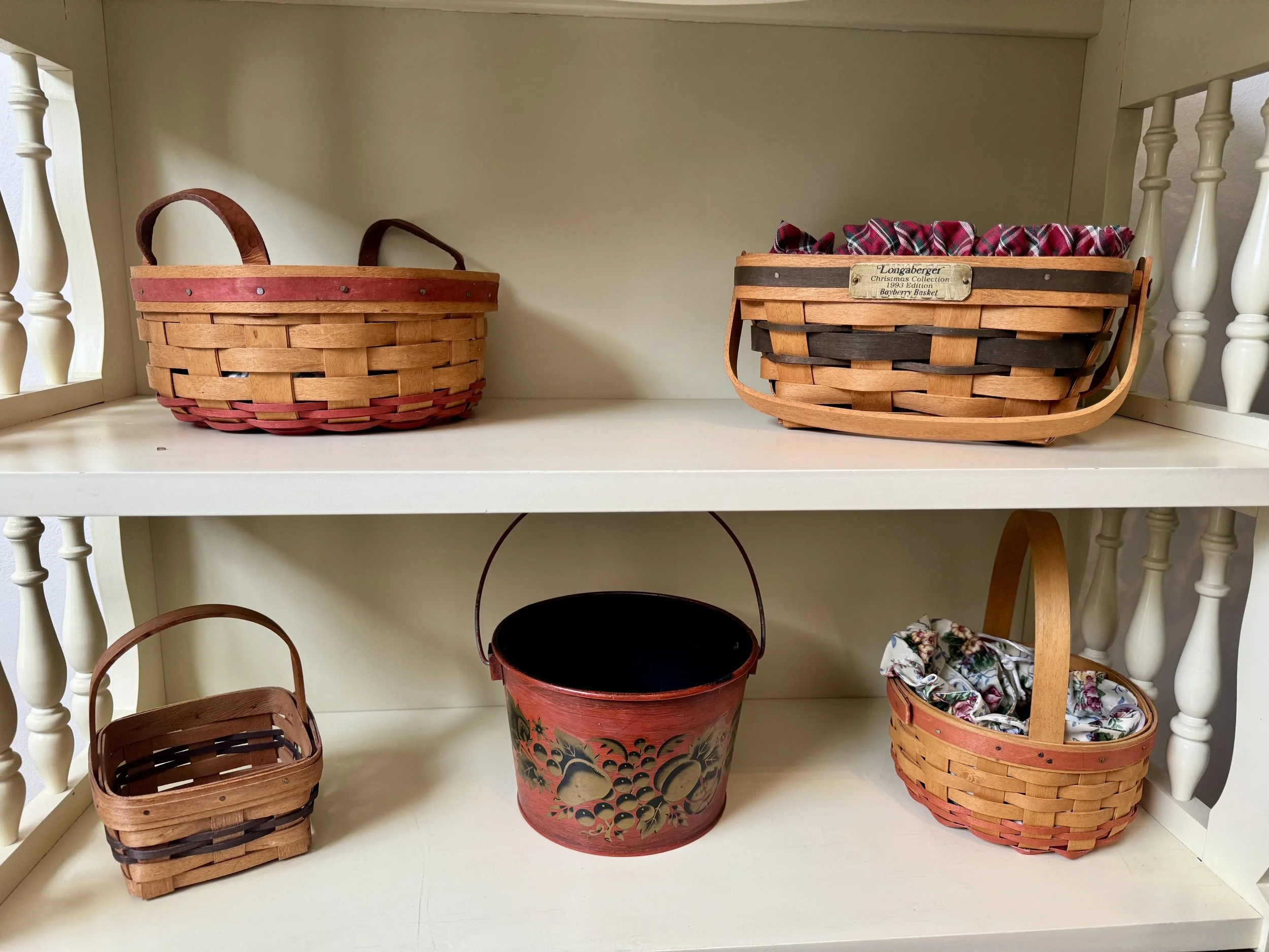 Longaberger and various baskets