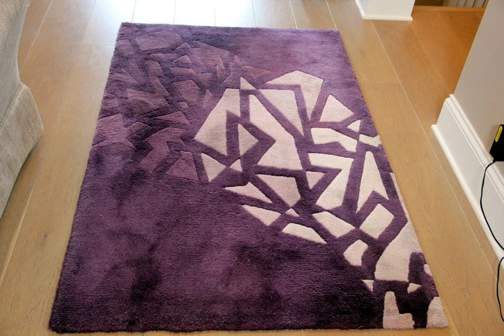 Wild Purple Area Rug