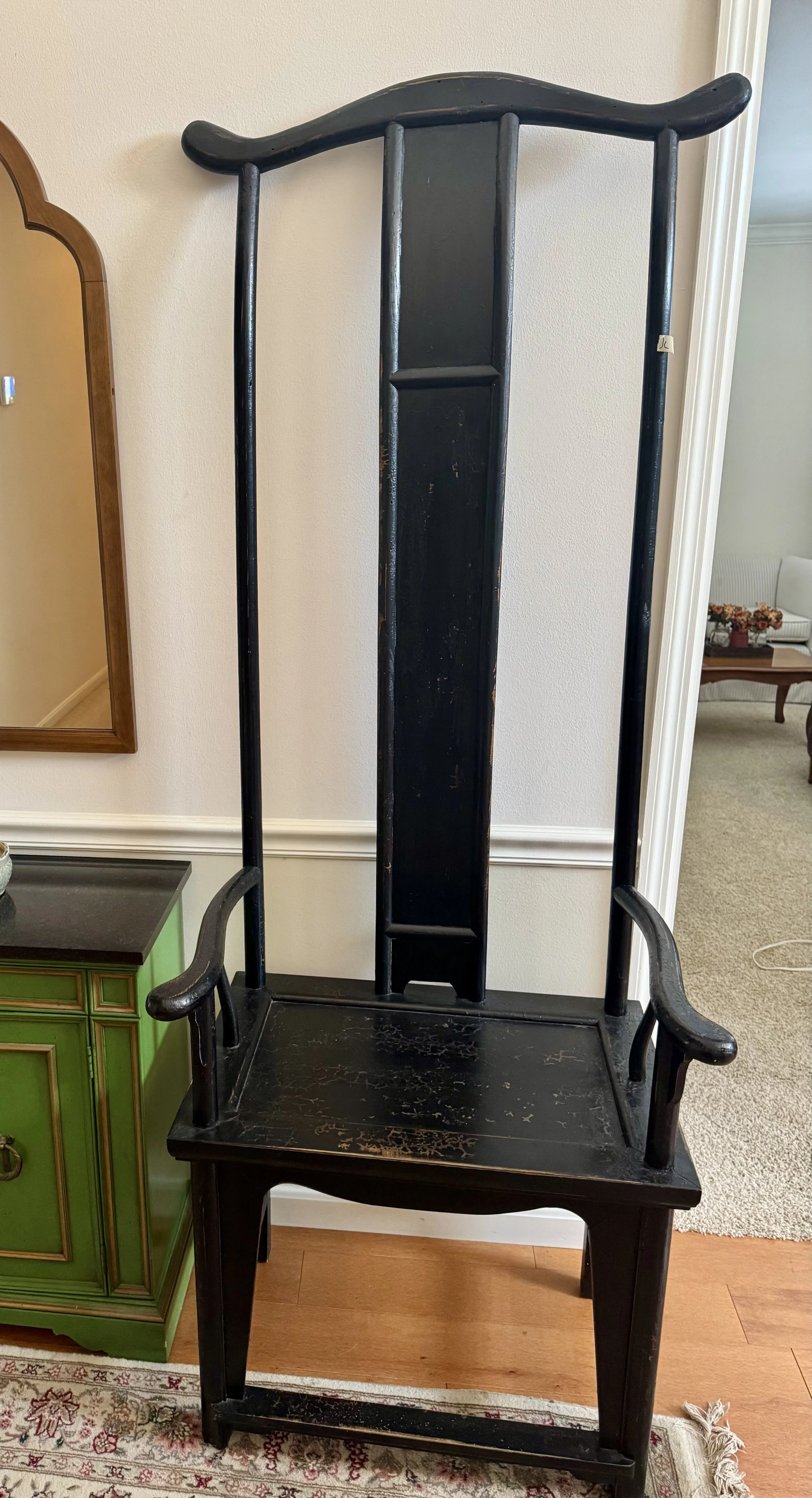 Arhaus Ming high back chair