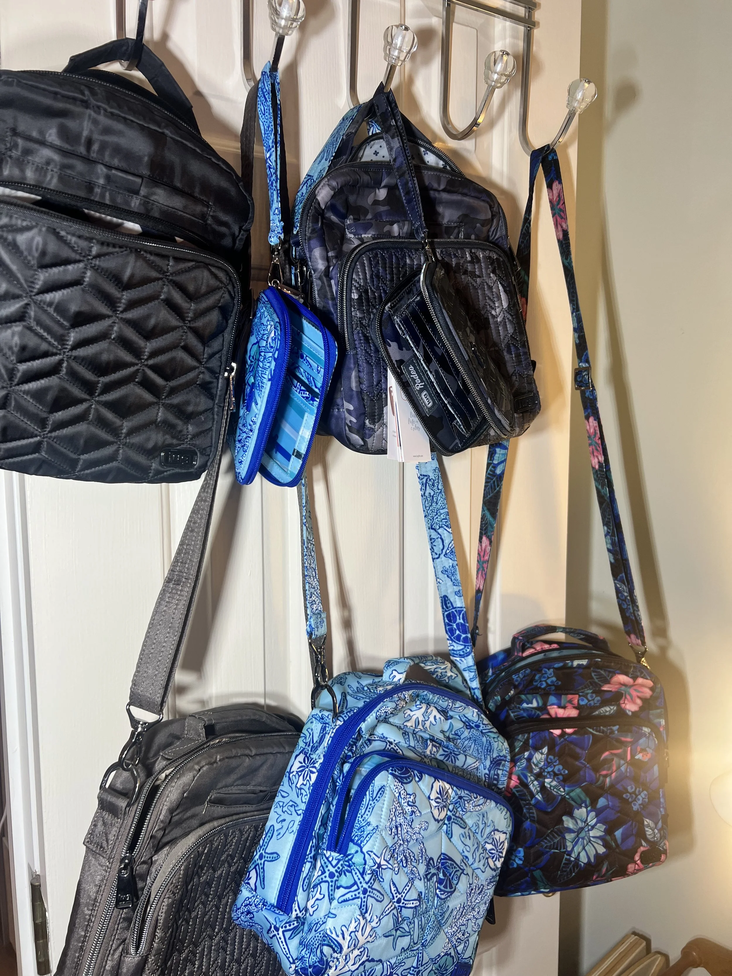 Various bags and wallets