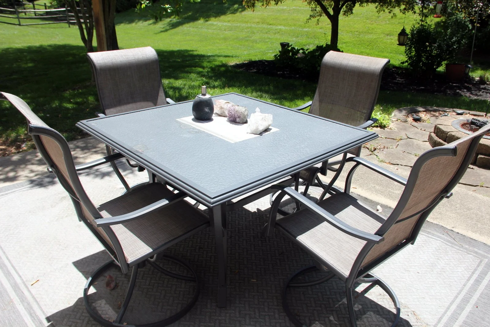 Patio Table with 4 Chairs