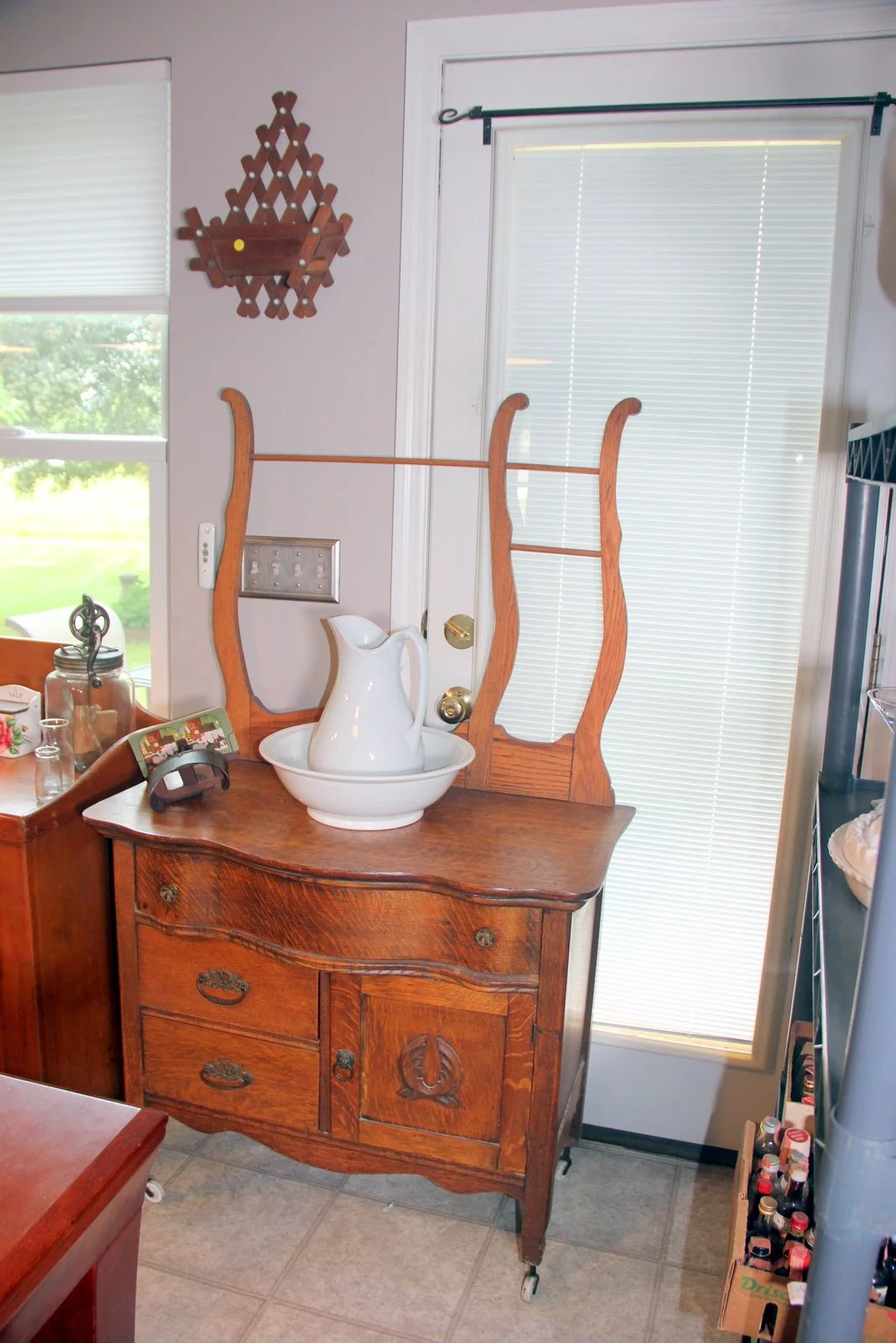 Antique Wishbone Dresser
