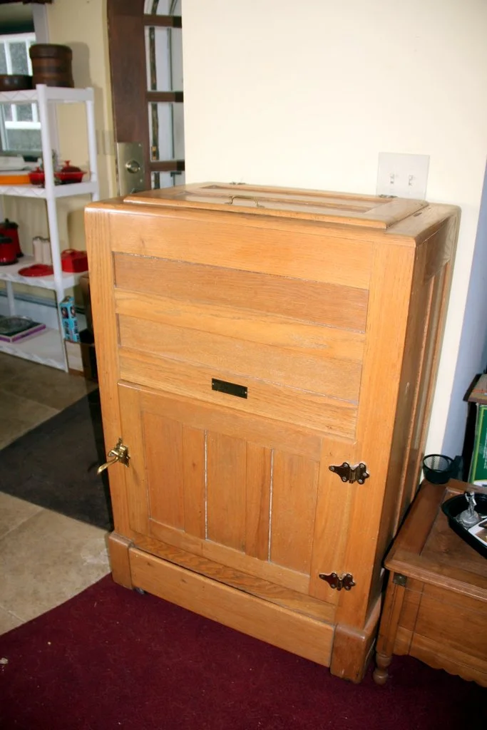 Antique Oak Ice Box