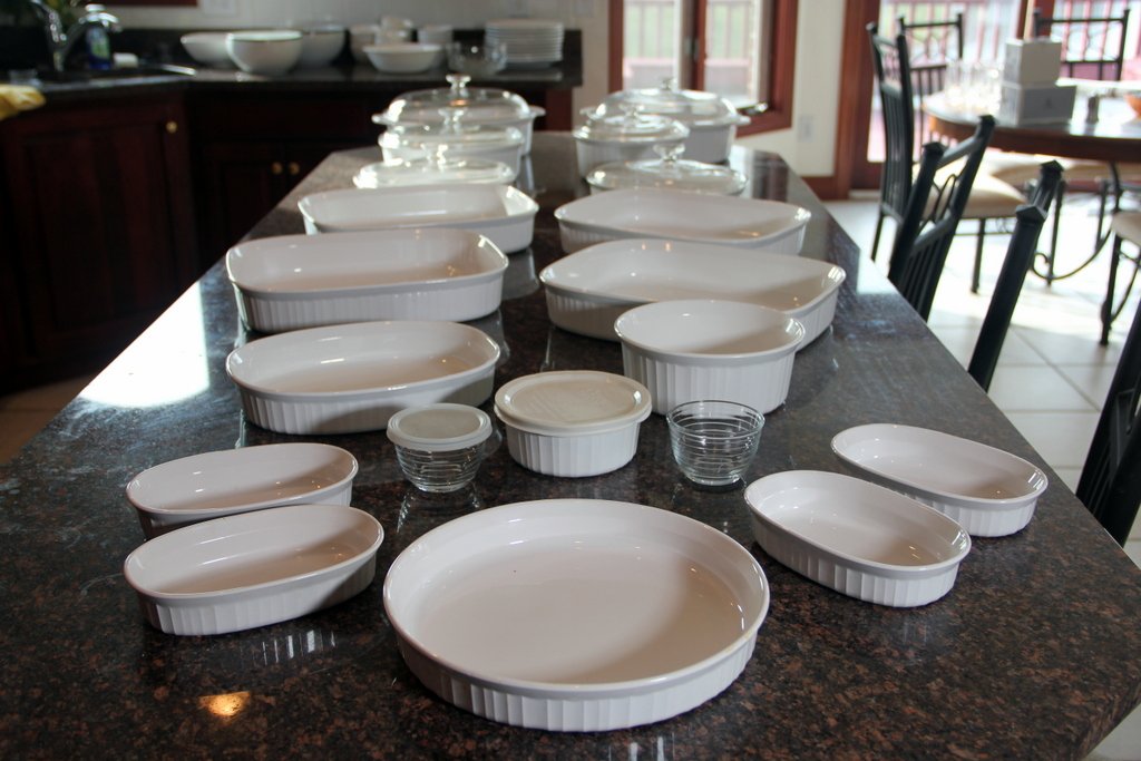 21 pcs. Corningware French White