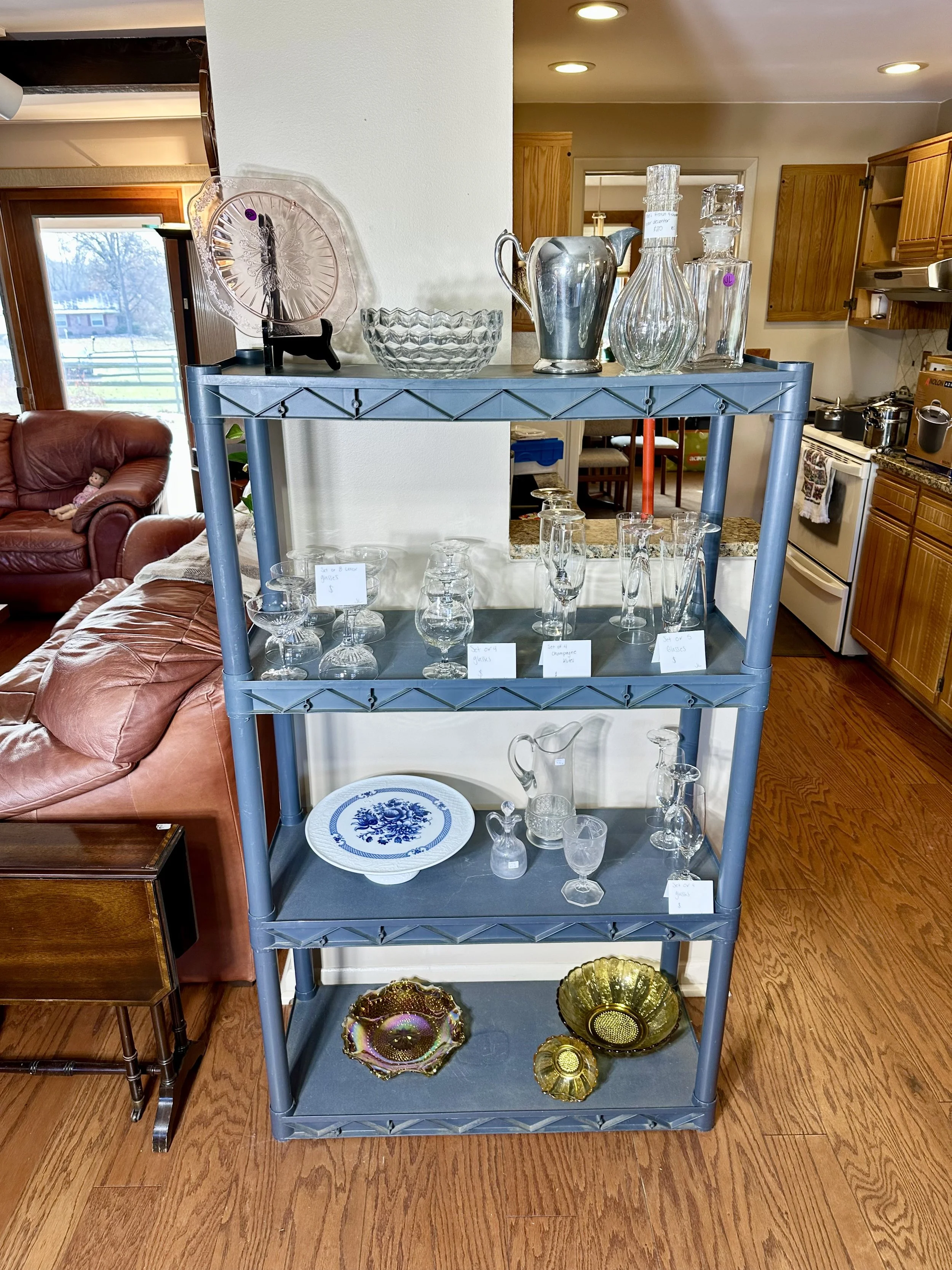 glassware, lenox champagne/sorbet flutes, wine glasses, and more