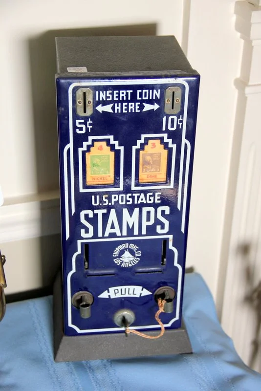 Vintage Postage Stamp Machine