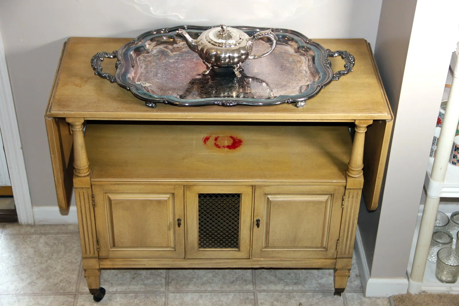 Custom Made Dining Set by Anthony Furniture, Boston, Mass. Server / Buffet