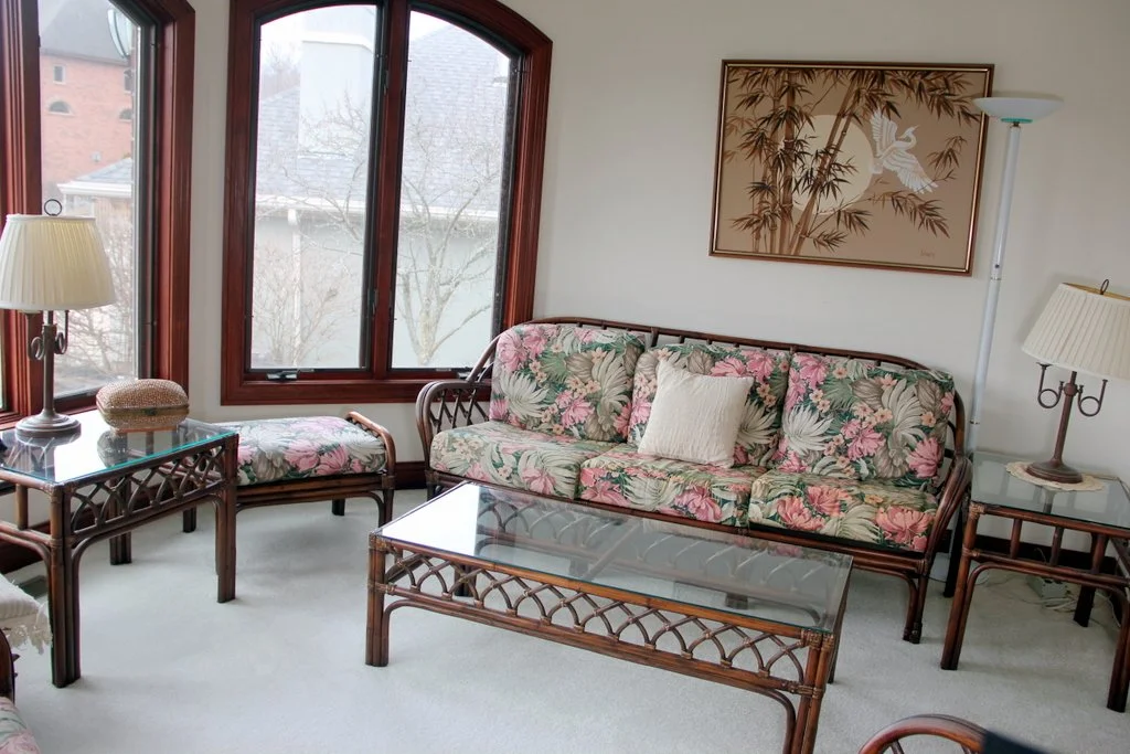 7 pc. Rattan Patio Set