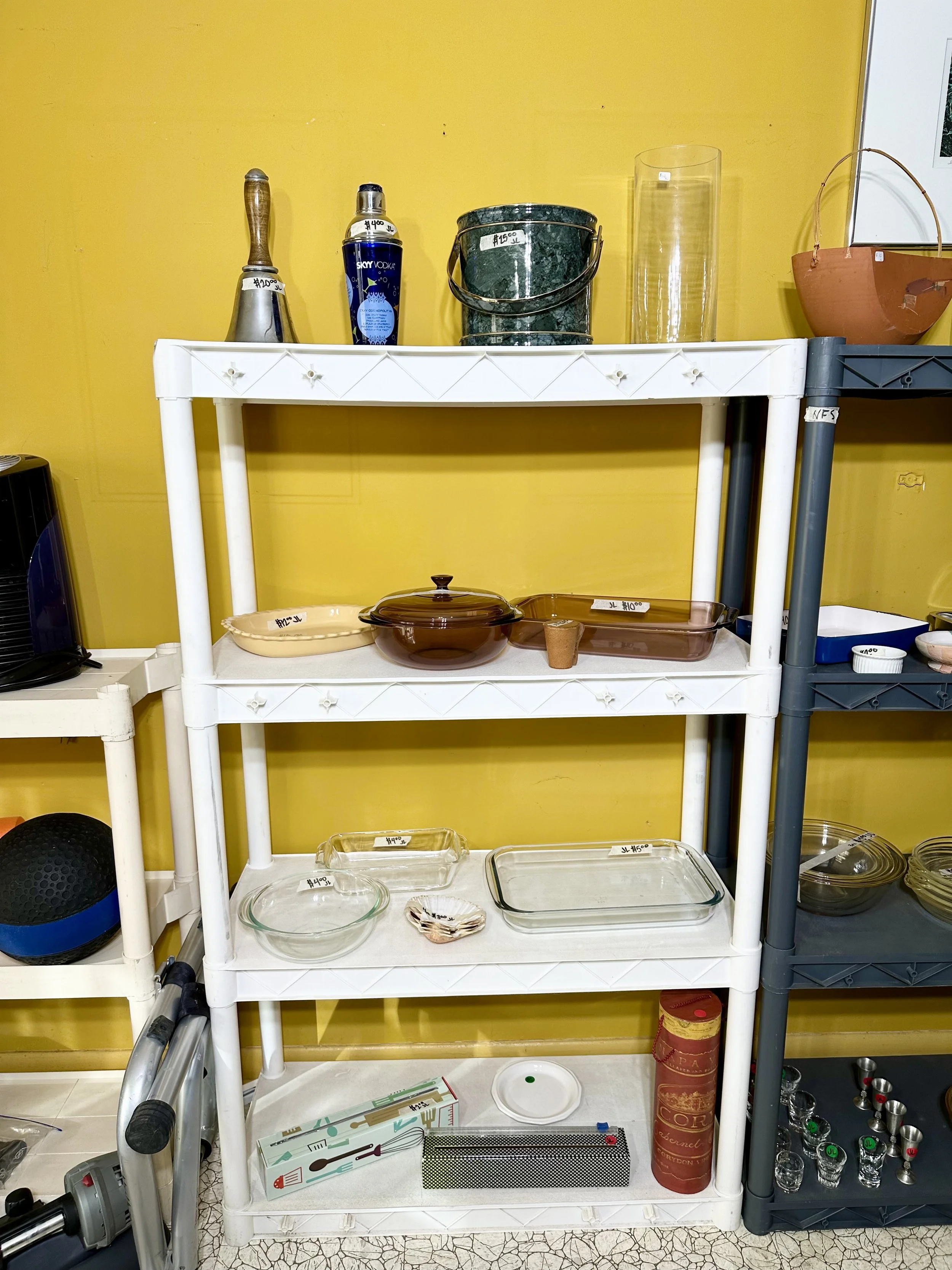 various pyrex