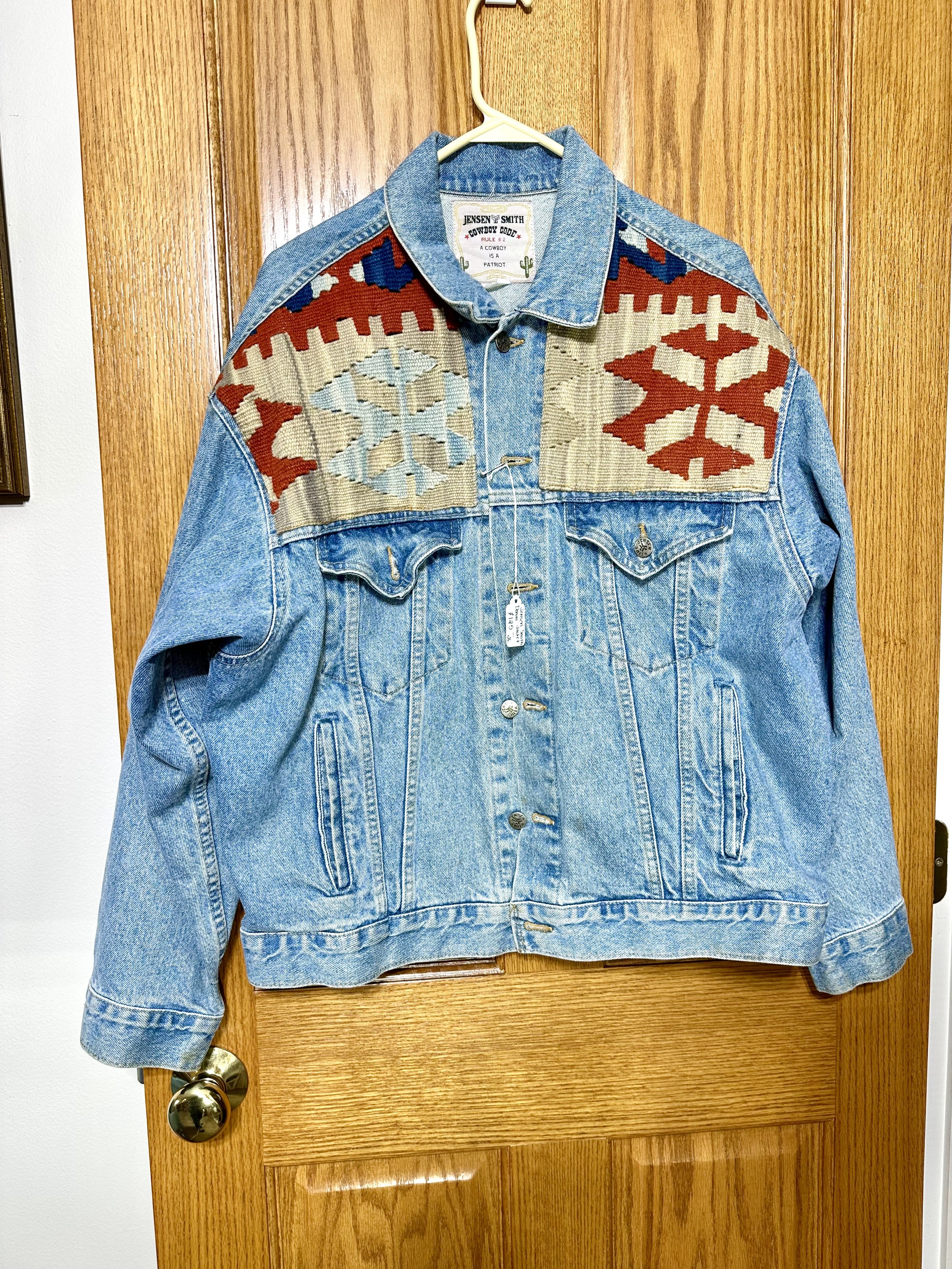 Jensen Smith, denim jacket