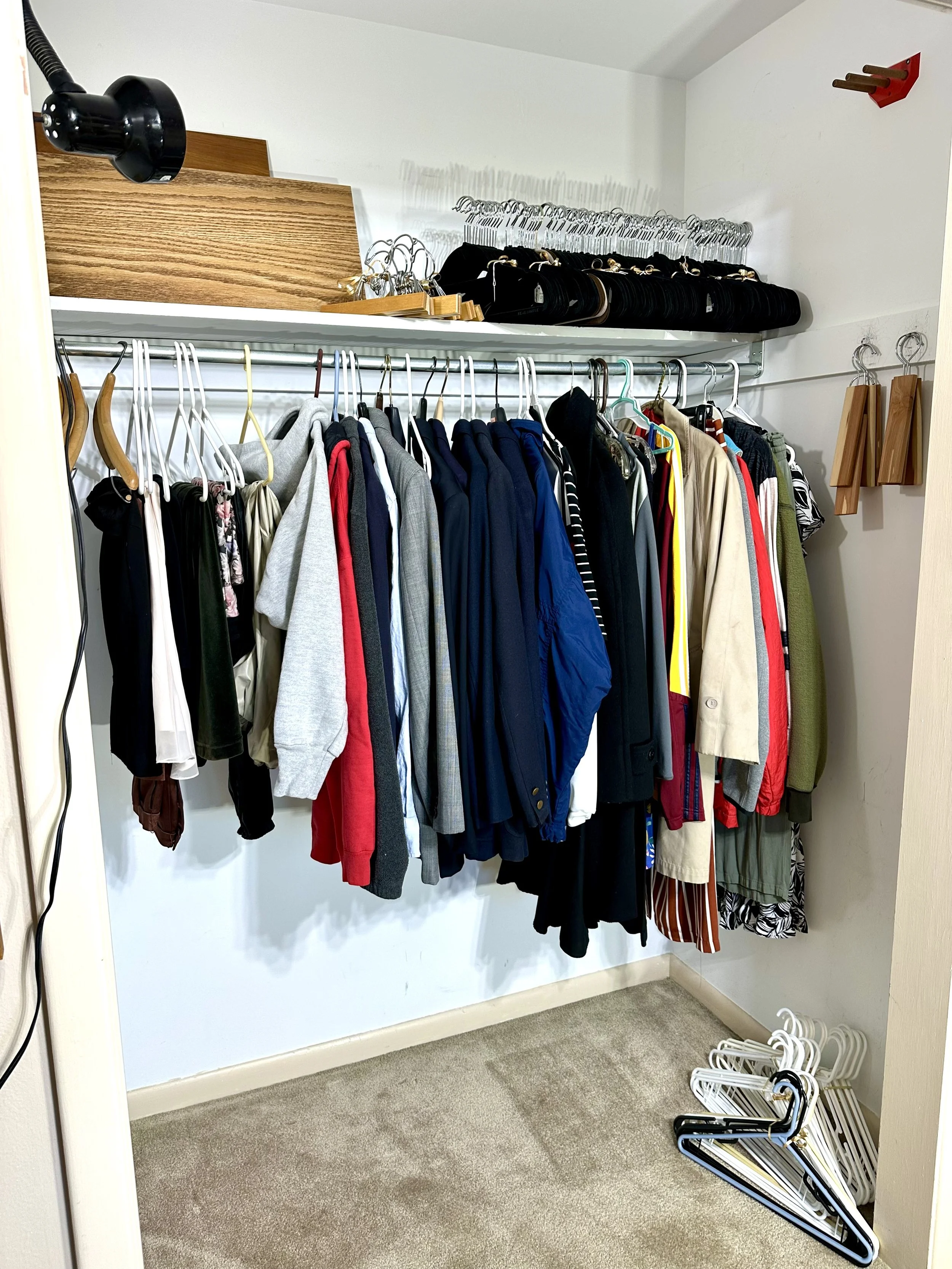 Brooks Brothers suits, Huntington suit jackets, and lots of sports coats