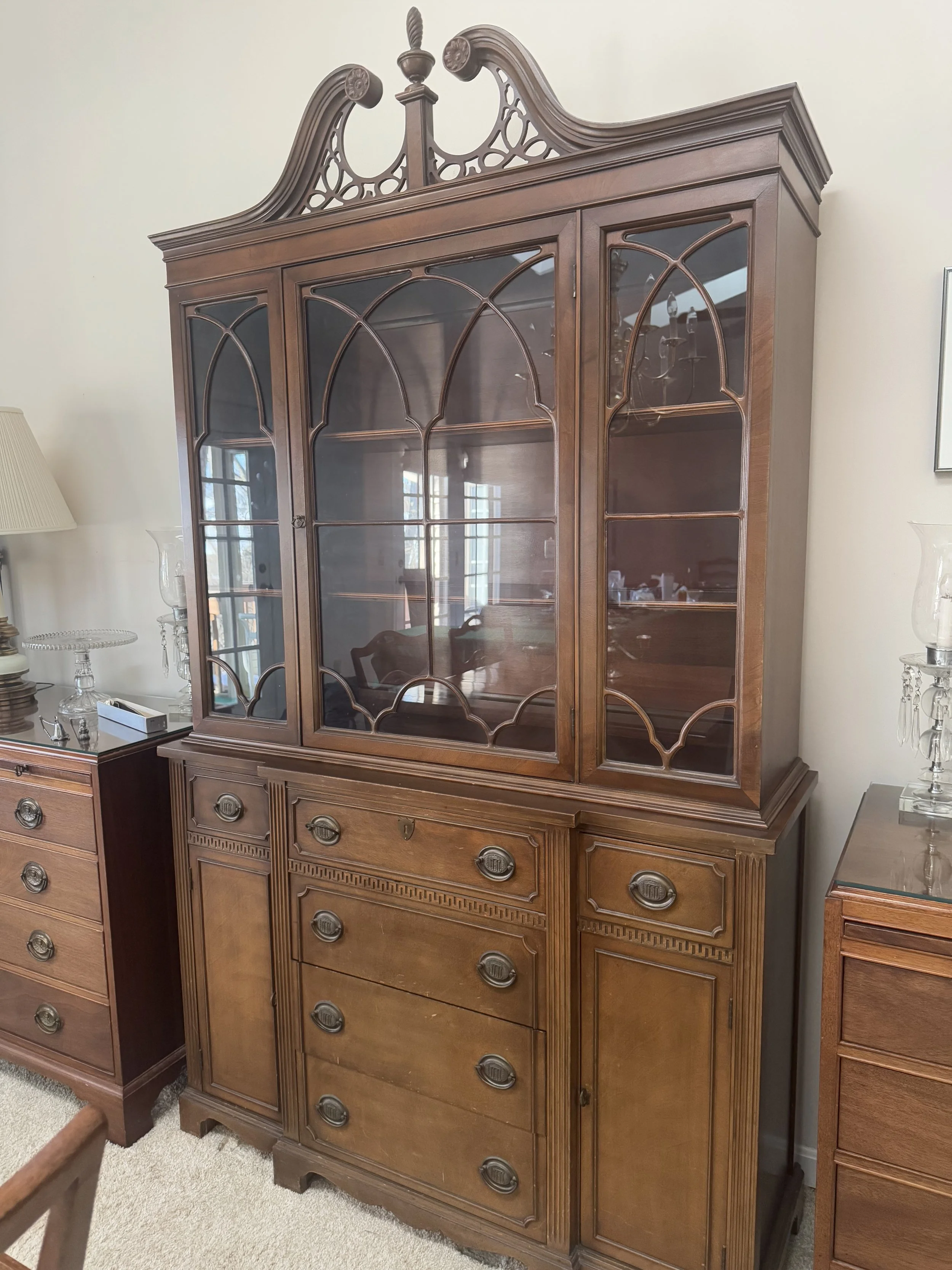 Federal-Style China Cabinet