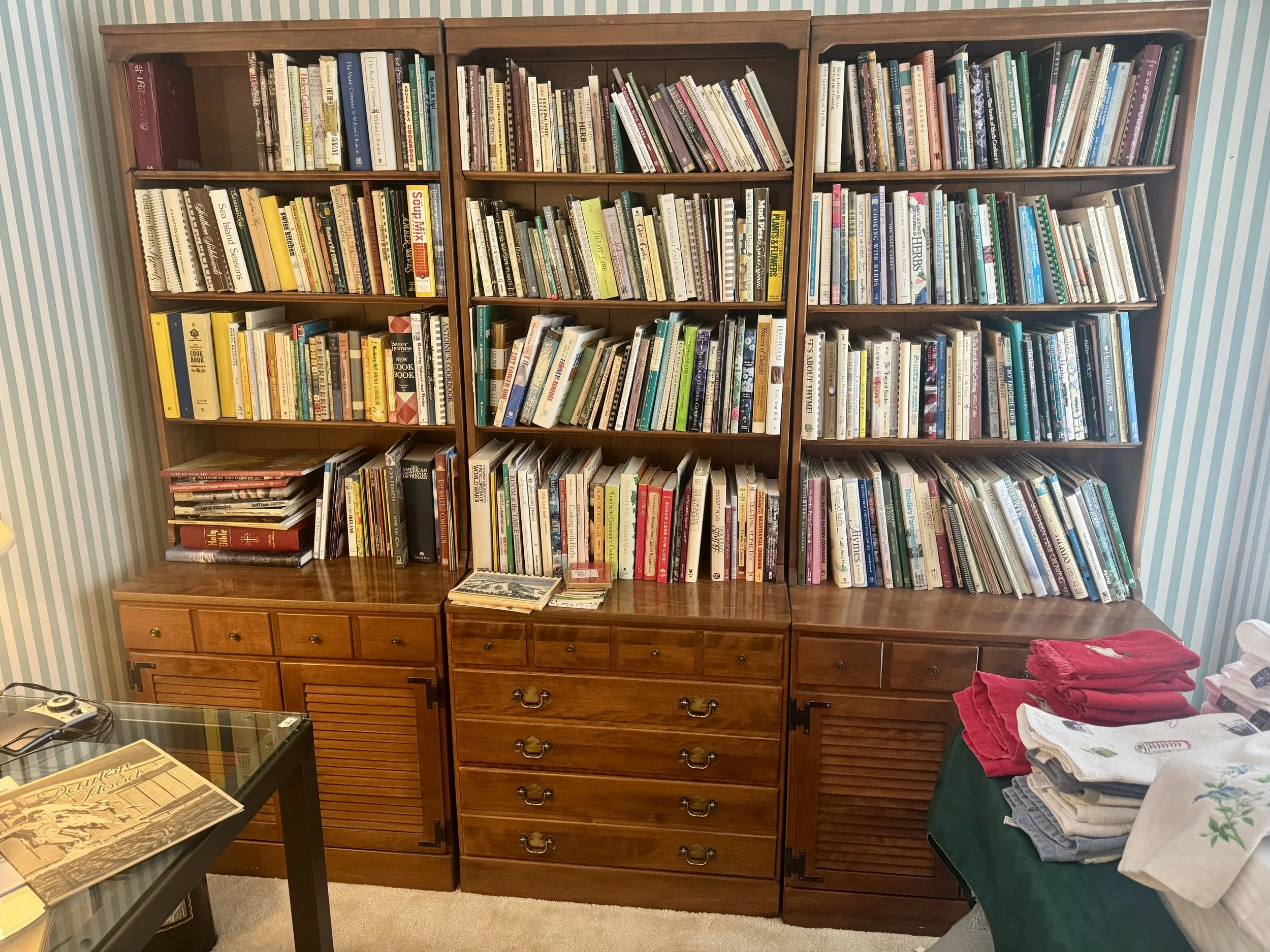 3 Ethan Allen bookcases 